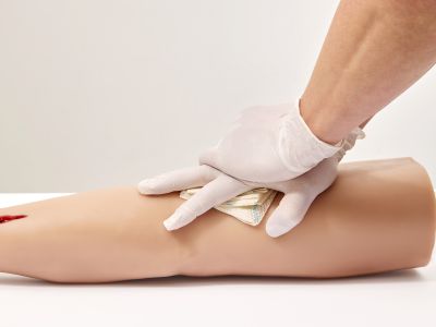 IFU apply pressure on wound